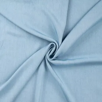 Lyocell Bledě modrá (E) (Lehká letní riflovina)