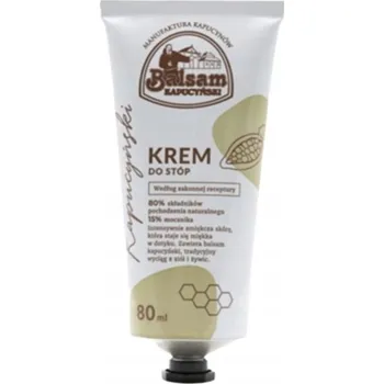 Kosmetika na nohy Manufaktura Kapucynów Krém na nohy s kapucínským balzámem - 80 ml