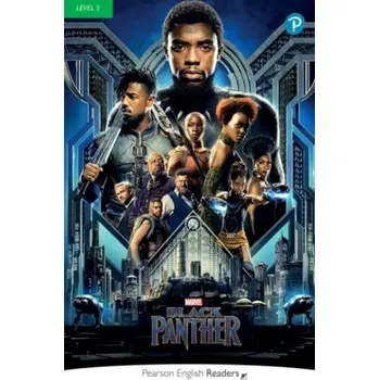 Cizojazyčná kniha Pearson English Readers: Level 3 Marvel Black Panther Book + Code Pack (Lynda Edwards, 2021)