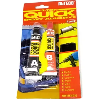 Kancelářské lepidlo Epoxy Quick - silné dvousložkové lepidlo 56.7g - Alteco