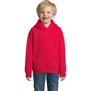 Dívčí mikina SLAM KIDS mikina s kapucí - RedL