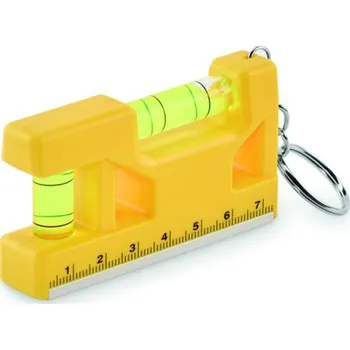 Vodováha z ABS jako přívěsek Magevel - Žlutá