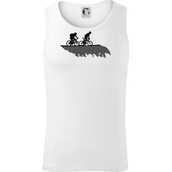 Cyclo duo - Tílko pánské Core - 2XL ( Bílá )