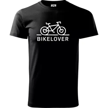 Pánské tričko Bike lover - Triko extra velké (5-8XL) - 8XL ( Černá )