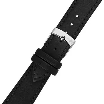 Řemínek na hodinky Černý řemínek Morellato Point 0112419.019 L (biomateriál) - 14 mm