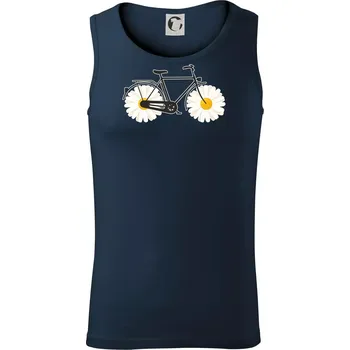 Kolo kopretina - Tílko pánské Core - S ( Námořní modrá (velmi tmavá - téměř černá) )