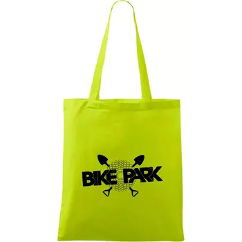 Bike park kazeta - Taška bavlněná - 42 x 38 cm ( Limetková )