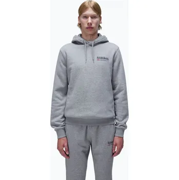 Pánská mikina Pánská mikina Napapijri B-Kasba Hint medium grey melange