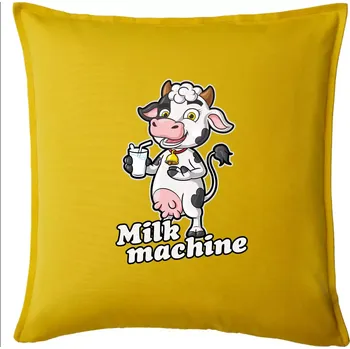 Polštář Milk machine - Polštář 50x50 - 50x50 - Pouze potah ( Žlutá )