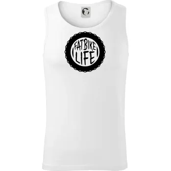 Fatbike life - Tílko pánské Core - XL ( Bílá )