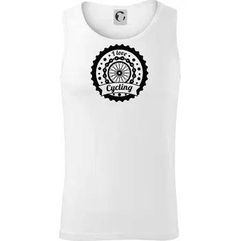I love cycling - kolo - Tílko pánské Core - M ( Bílá )