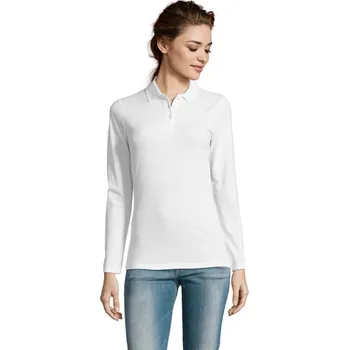 Dámské tričko PERFECT DÁMSKÉ LSL POLO180 Perfect Lsl Women - WhiteL