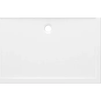Sprchová vanička Sprchová vanička aurlane Pure 80 x 120 x 4 cm bílá Protiskluzný potah FAC376