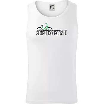 Šlapu do pedálů - Tílko pánské Core - 2XL ( Bílá )