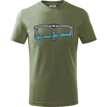 Chlapecké tričko Age does not matter - Tričko dětské bavlněné - 146 cm/10 let ( Khaki )