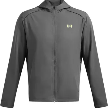 Pánská casual bunda Under Armour STORM RUN HOODED JACKET Gray XL
