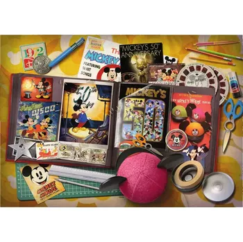 Puzzle RAVENSBURGER Disney 1970 Mickeyho výročí 1000 dílků