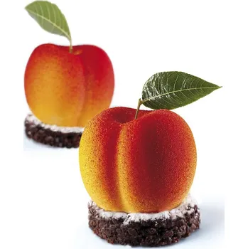 Forma na pečení PAVONI Silikonová forma Třešeň/Broskev - 90 ml