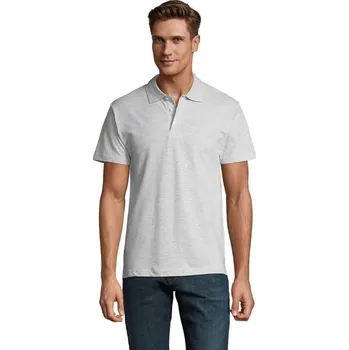 Pánské tričko SPRING II MEN Polo 210g - AshS