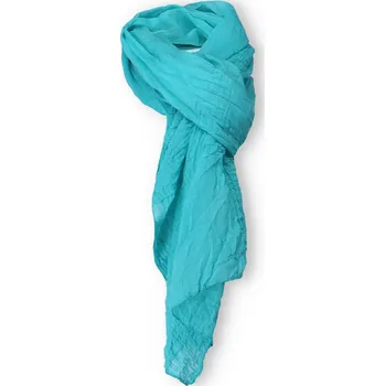 Šátek Šátek Italy Jednobarevný barva: modrá-tyrkysová