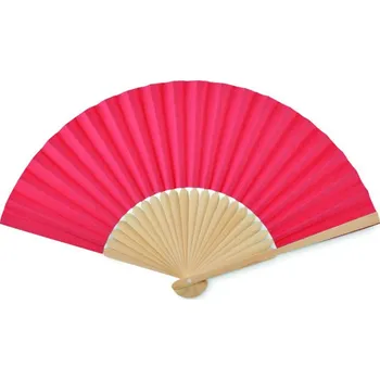 Vějíř z bambusu Fanny Paper - Červená