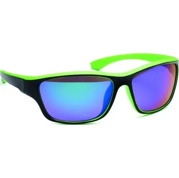 Sluneční brýle Zrcadlové sportovní sluneční br Yuma - Limetková