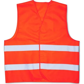 reflexní vesta Bezpečnostní vesta Visicoat - Oranžová