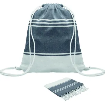 Městský batoh Sada ručníku a stahovacího bato Hamma - Modrá