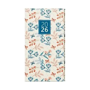 Diář Týdenní kapesní diář 2026 Lamino - Motýli