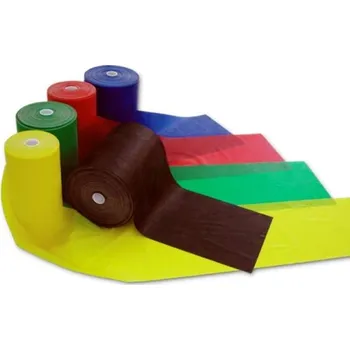 Nelatexové popruhy na cvičení a rehabilitaci pro seniory, modré, síla 5,5