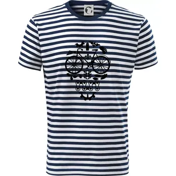 Bike lebka - Triko na vodu - XS ( Prouhovaná )