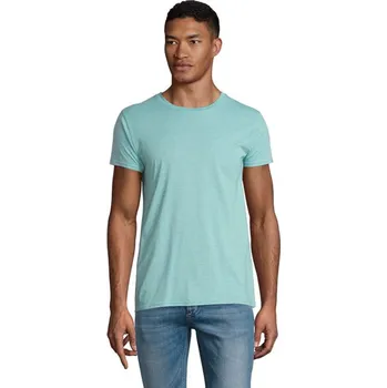 Pánská móda CRUSADER pánské tričko 150g Crusader Men - Heather Light GreenM