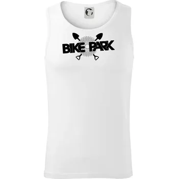 Bike park kazeta - Tílko pánské Core - 2XL ( Bílá )