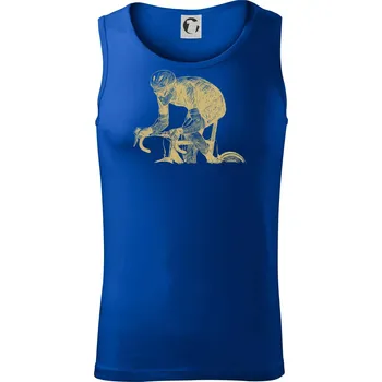 Silniční cyklista předek - Tílko pánské Core - 2XL ( Královská modrá )