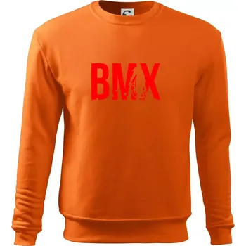 Pánská mikina BMX - Mikina Essential pánská - M ( Oranžová )