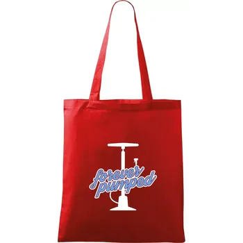 Forever Pumped - Taška bavlněná - 42 x 38 cm ( Červená )