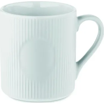 Hrnek s žebrovaným povrchem 340 Ribmug - Bílá
