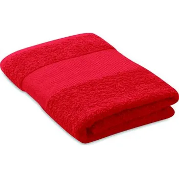 Ručník Ručník z bio bavlny 50x30 cm Serry - Červená