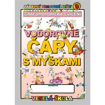 Vodorovné čáry s myškami (grafomotorická cvičení) (Ján Mihálik, 2013)