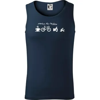 Pánské termoprádlo Plan for today - Tílko pánské Core - 2XL ( Námořní modrá (velmi tmavá - téměř černá) )