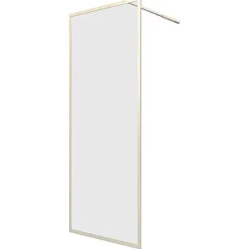 Walk In Aurlane Golden Edge 80 cm barva rámu zlato dekor skla čiré sklo