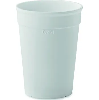 Hrnek z PP 250 ml Awaycup - Bílá