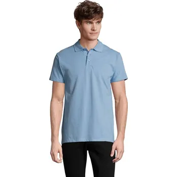 Pánská košile SPRING II MEN Polo 210g - Sky Blue PiqueXXL