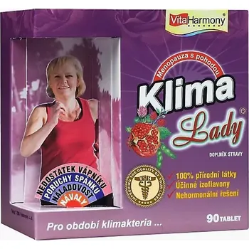 Přírodní produkt KlimaLady pro období klimakteria 90 tablet