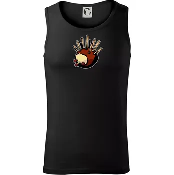 Kaštanový ježeček - Tílko pánské Core - 2XL ( Černá )