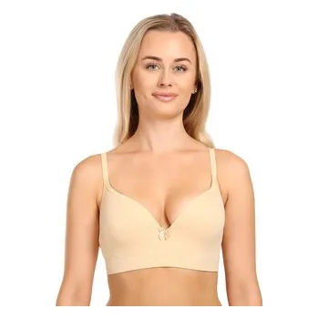 Dámské spodní prádlo Dámská podprsenka Gina vyztužená s kosticemi béžová (07008) 85D