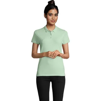 Dámské tričko PLANET WOMEN Polo 170g - Frozen GreenXL