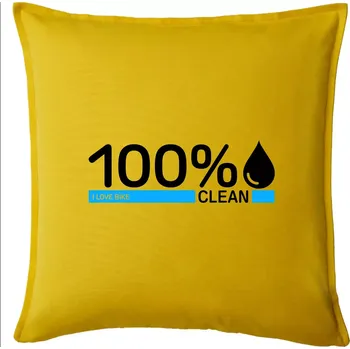 Polštář 100% Clean - Polštář 50x50 - 50x50 - Pouze potah ( Žlutá )