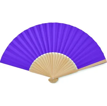 Vějíř z bambusu Fanny Paper - Fialová