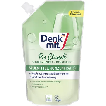 Mycí prostředek Denkmit Pro Climate nature koncentrovaný přípravek na mytí nádobí